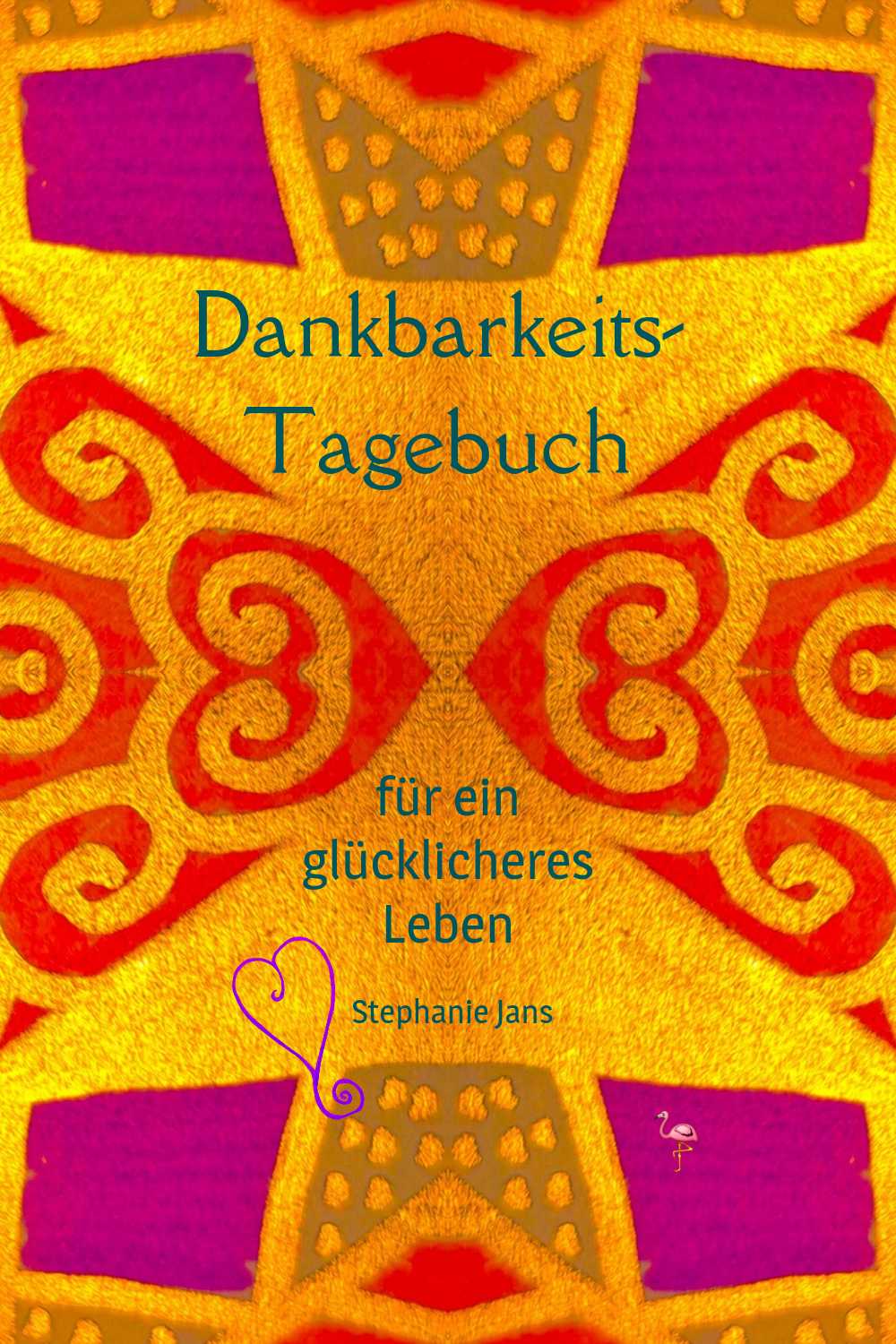 Buchcover Dankbarkeitstagebuch in gold-cross