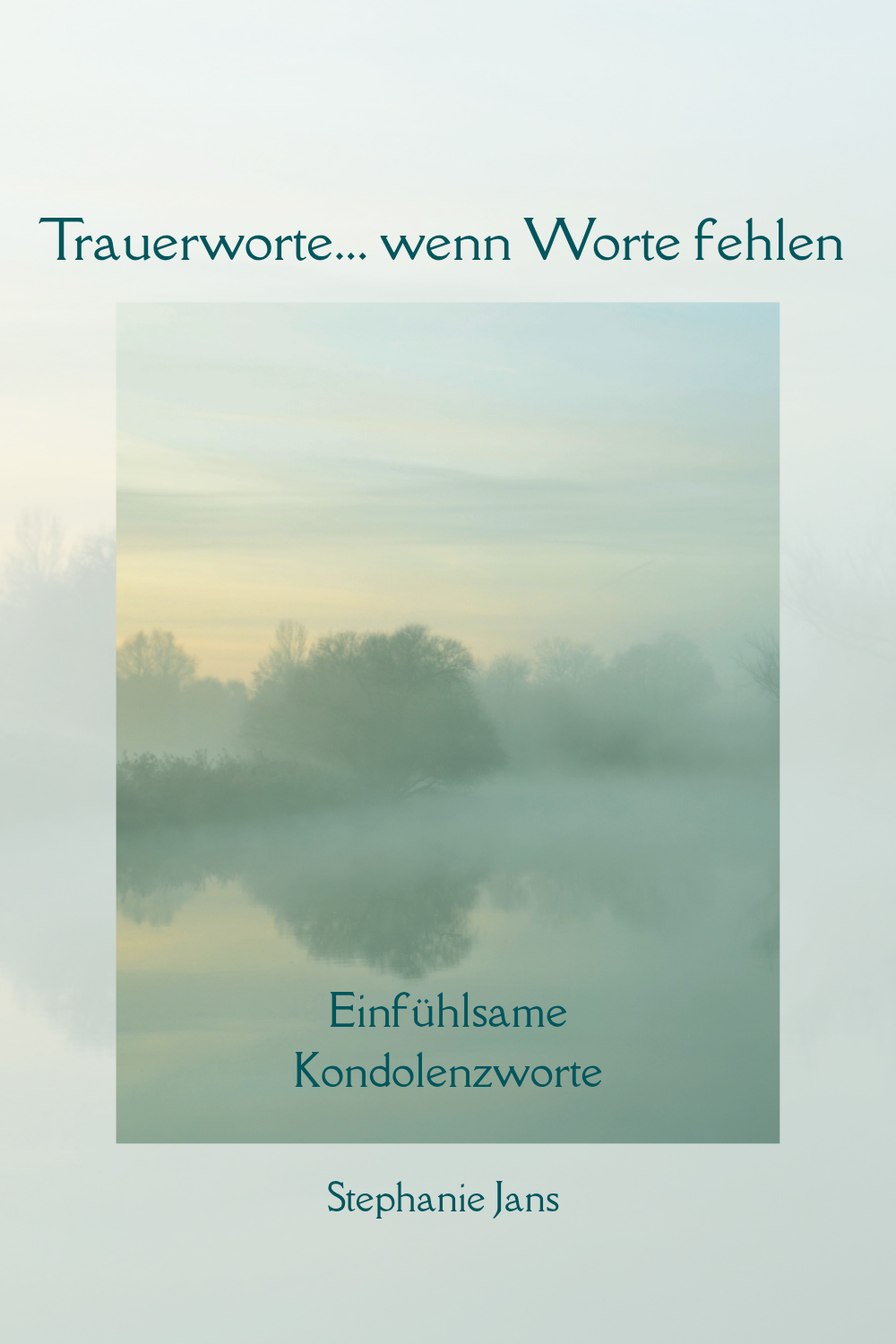 Buchcover Trauerworte